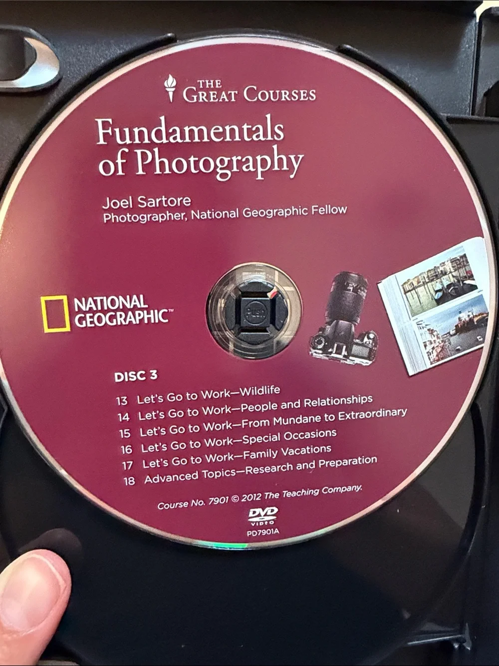 National Geographic Great Courses Photography  DVDs and books
